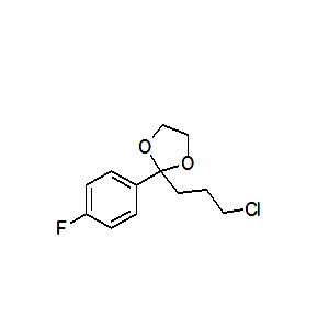 2-(3-Chloropropyl)-2-(4- fluorophenyl)-1,3-dioxolane