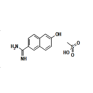 6-Amidino-2-naphthol methane sulfonate